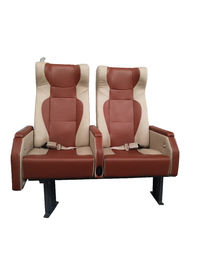 Kumaş Bez Kapağı Uzanmış Otobüs Koltukları Yüksek Yoğunluklu Sünger 1180 * 440 * 1130 Mm