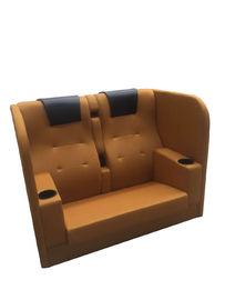 Şezlong Yastıklı Sinema Odası Sandalyeleri CCC Sertifikası 535mm Derinlik