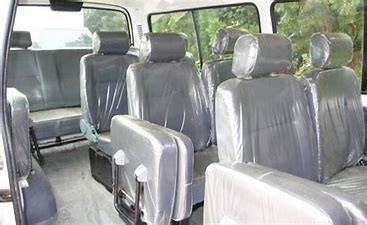 USB Şarjlı Hakiki Deri Yüksek Yoğunluklu Sünger Toyota Hiace Koltuklar