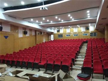 Yastıklı Oditoryum Sandalyeleri Katlanabilir Alan Tasarrufu Bardak Tutucu ile Konforu Artırdı