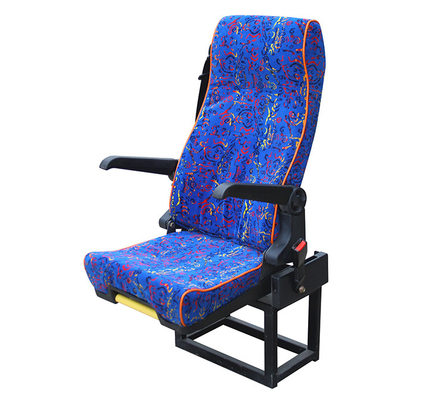 Lüks Tur Otobüsü Katlanır Koltuklar 840mm Kumaş Kumaş 3 Nokta Geri Çekilebilir